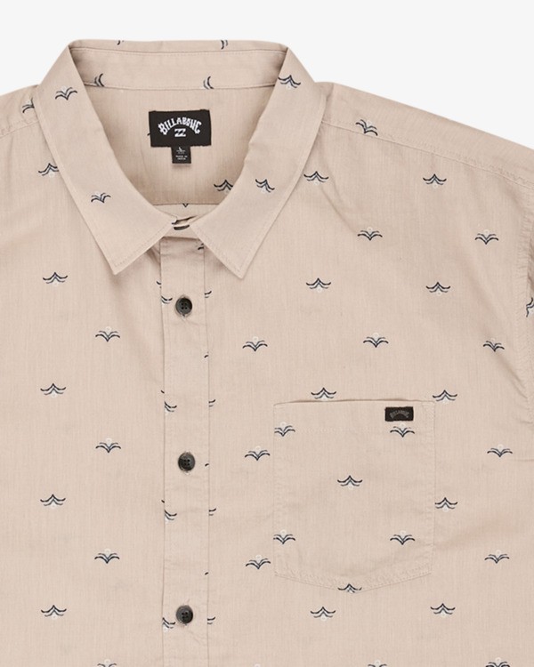 2 Sundays - Short Sleeves Shirt for Men Pink 24A041506 Billabong