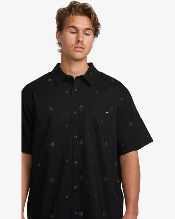 4 Sundays - Short Sleeves Shirt for Men Black 24A041506 Billabong