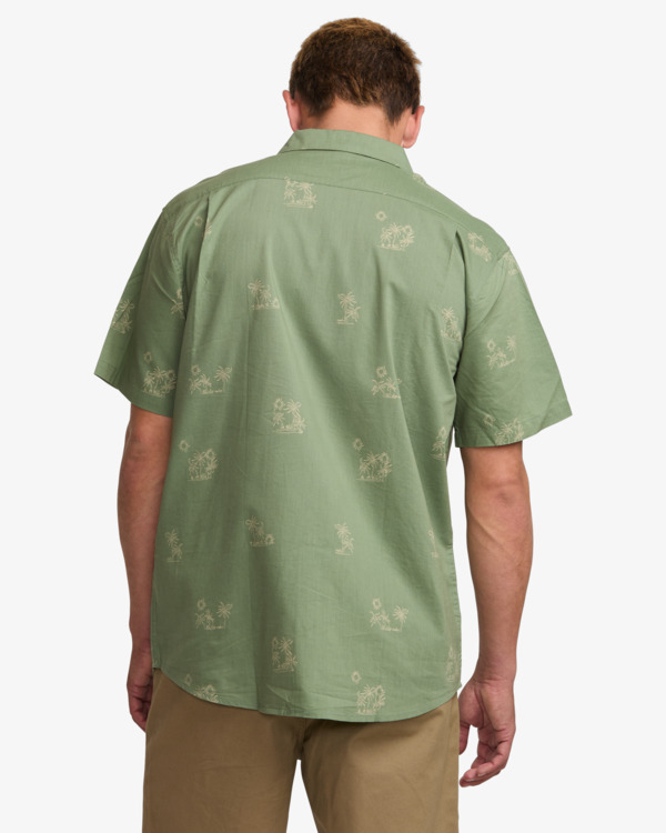 2 Sundays - Short Sleeves Shirt for Men Green 24A041506 Billabong