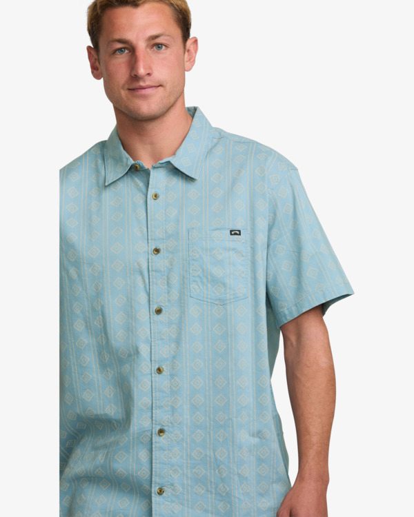 4 Sundays - Short Sleeves Shirt for Men Blue 24A041506 Billabong