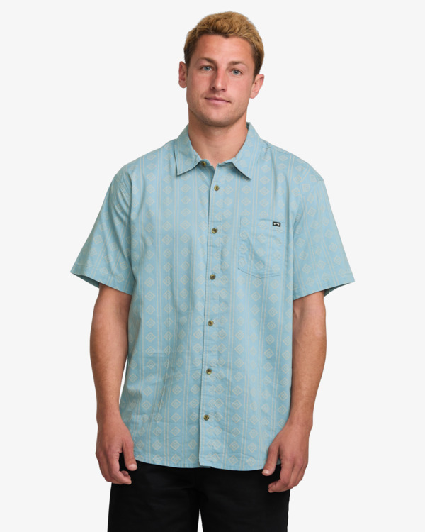 0 Sundays - Short Sleeves Shirt for Men Blue 24A041506 Billabong