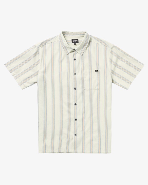 5 Sundays Jacquard - Kurzärmliges Hemd für Männer Grau 24A041507 Billabong