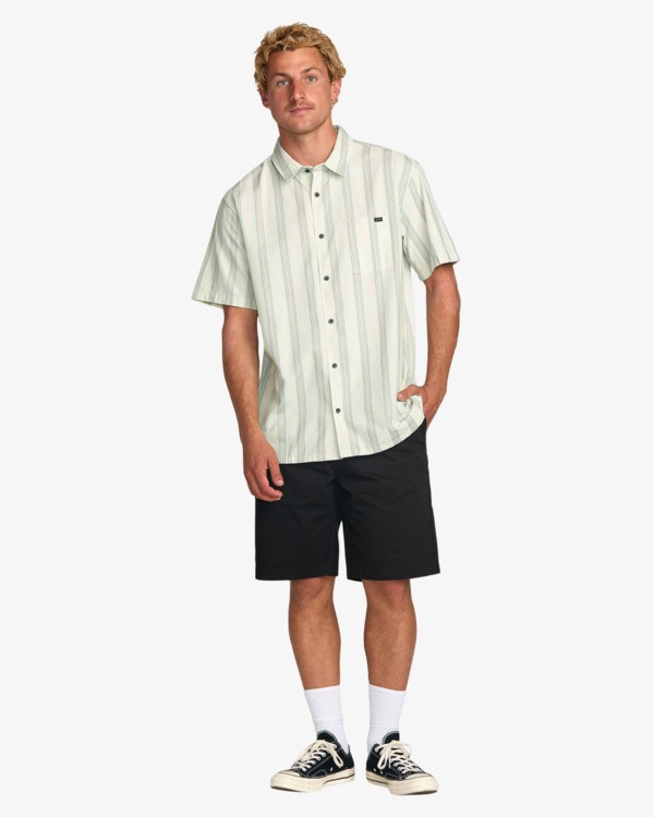 1 Sundays Jacquard - Kurzärmliges Hemd für Männer Grau 24A041507 Billabong