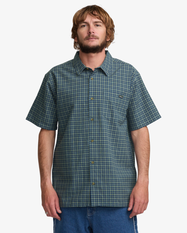 0 Mogul - Short Sleeves Shirt for Men Blue 24A041508 Billabong