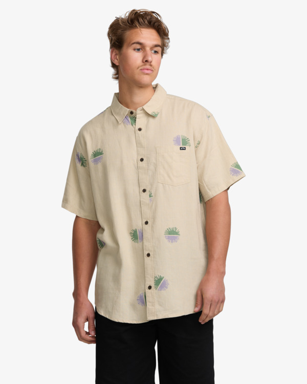 0 Cordoba - Short Sleeves Shirt for Men Beige 24A041510 Billabong