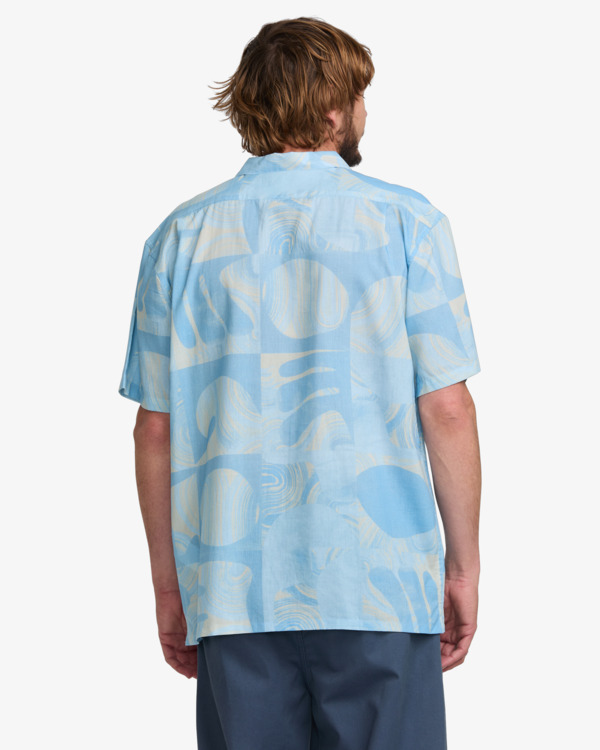 2 Elements - Short Sleeves Shirt for Men Blue 24A041514 Billabong