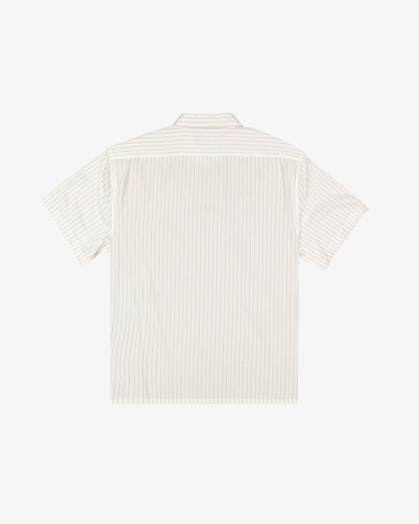 6 Bad Dog - Overhemd met Korte Mouwen voor Heren White 24A041601 Billabong