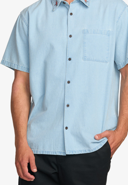 1 Occy - Camisola de manga curta para homem Azul 24A042500 Billabong
