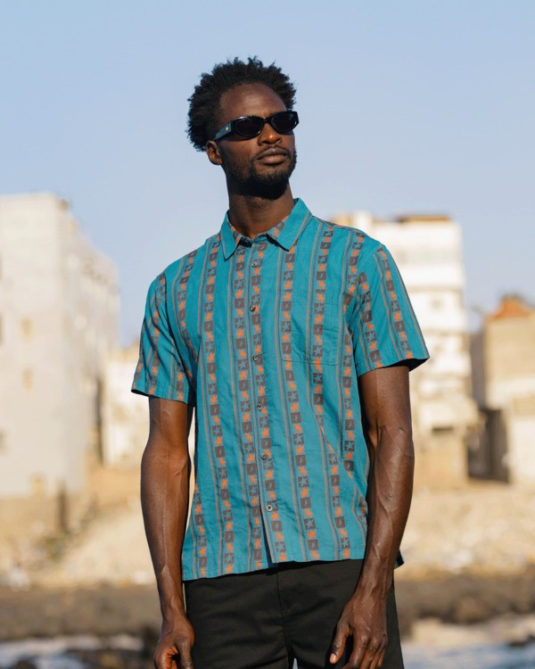 0 Mami Wata Star - Short Sleeve Top for Men Green 24A042501 Billabong