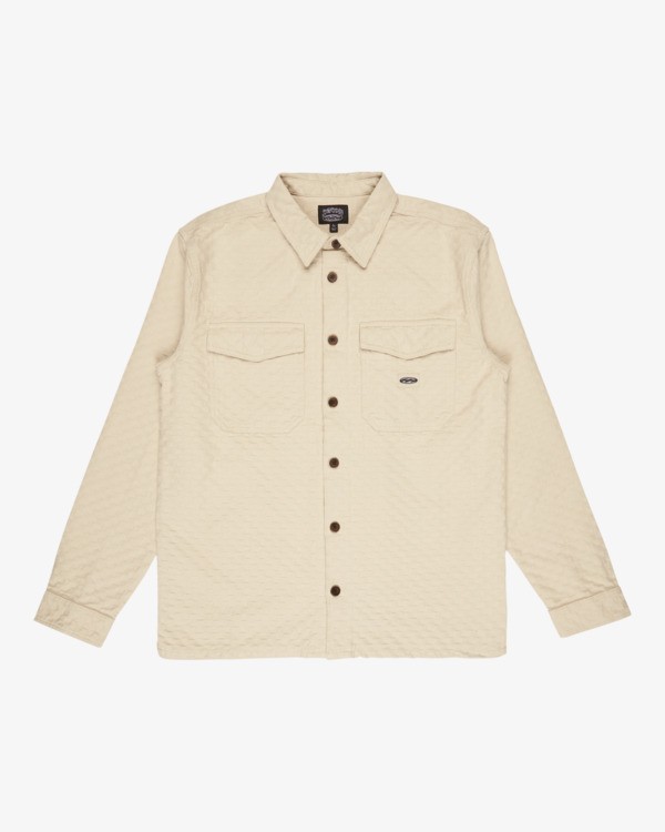 7 Bad Dog - Long Sleeves Shirt for Men Beige 24A051504 Billabong