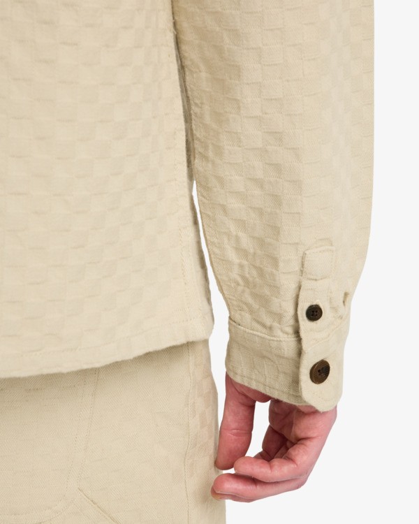 6 Bad Dog - Long Sleeves Shirt for Men Beige 24A051504 Billabong