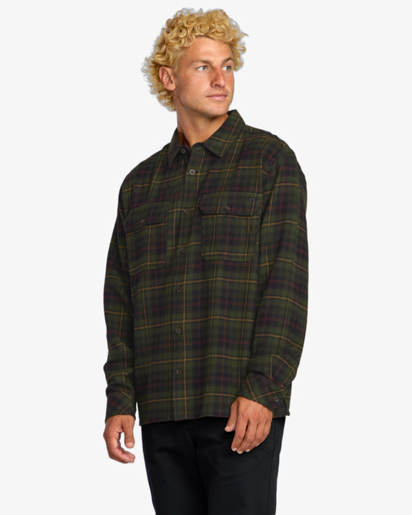 3 Offshore - Camicia in flanella da Uomo Black 24A053500 Billabong