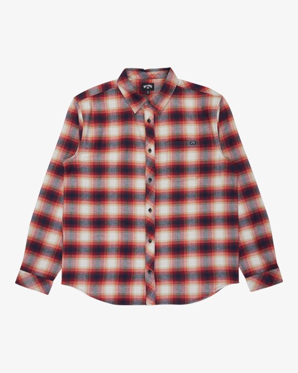 5 Coastline - Flannel Shirt for Men Purple 24A053506 Billabong