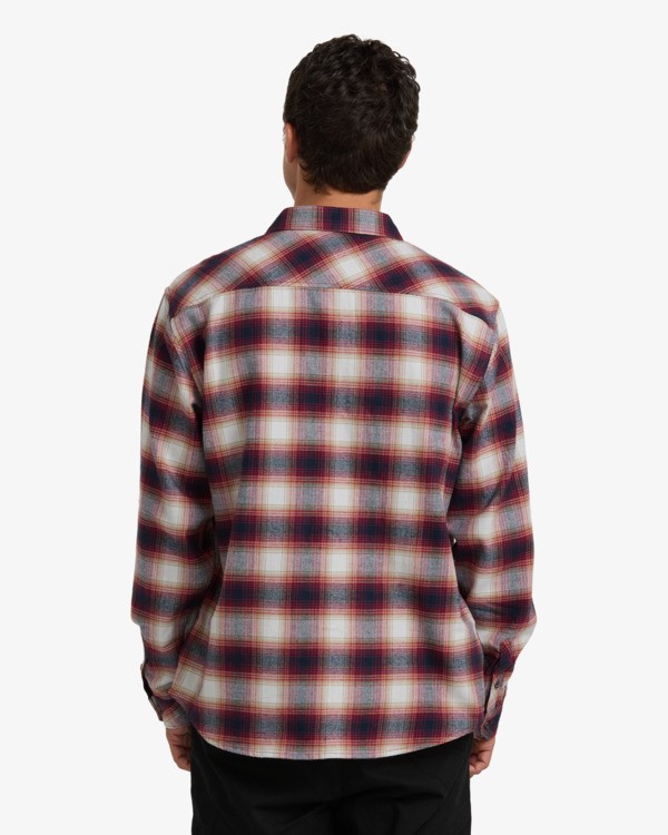 3 Coastline - Flannel Shirt for Men Purple 24A053506 Billabong