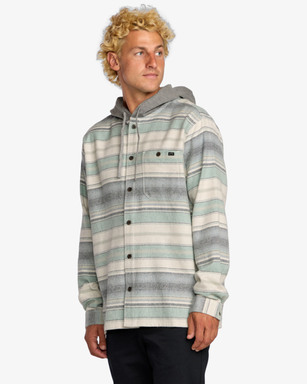 3 Baja - Flannel Shirt for Men Brown 24A053507 Billabong