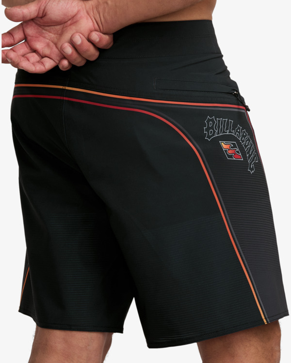 7 Straddie  - Airlite Performance Board Shorts for Men Black 24A081500 Billabong