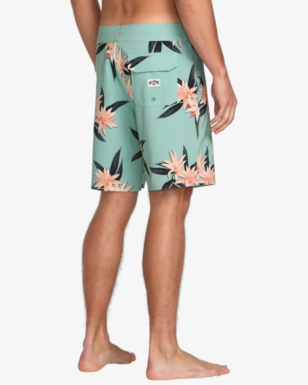 4 Sundays Pro 18.5" - Boardshort Performance da Uomo Green 24A081506 Billabong