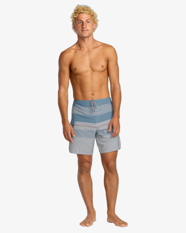 1 73 Pro 17.5" - Performance boardshort voor Heren Blue 24A081509 Billabong