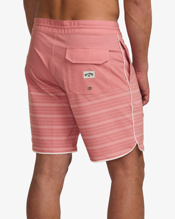 6 73 Low Tide 17" - Board Shorts for Men Pink 24A081514 Billabong