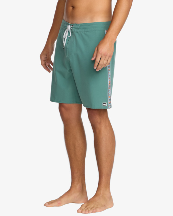5 Wategos 17.5" -  Lo Tides Boardshorts for Men Blue 24A081516 Billabong