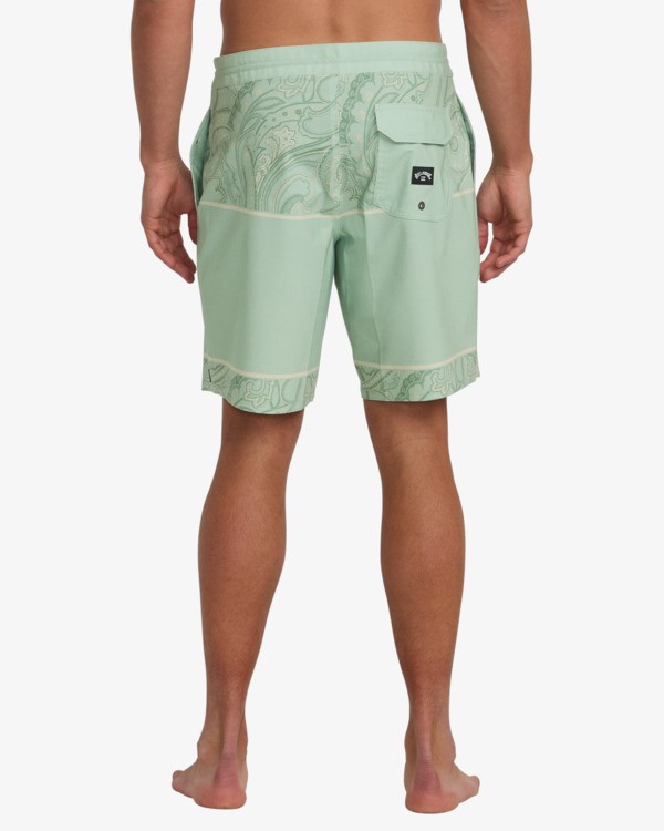 3 Lowers 18.5" -  Boardshort Lo Tides da Uomo Blue 24A081517 Billabong