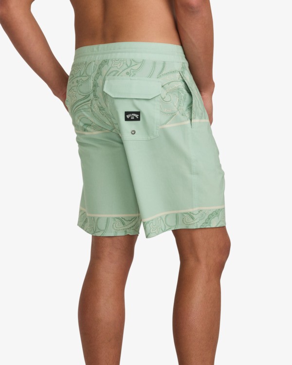 5 Lowers 18.5" -  Boardshort Lo Tides da Uomo Blue 24A081517 Billabong