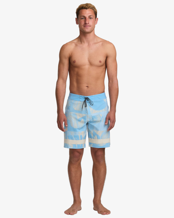 3 Elements Pro 18.5" - Performance boardshort voor Heren Blue 24A081528 Billabong