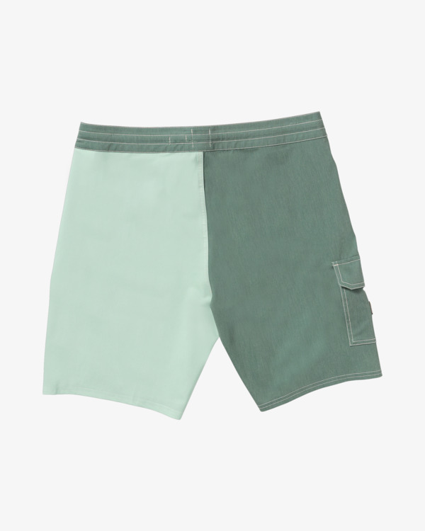 1 Sunshine 17.5" - Lo Tides Boardshorts for Men Green 24A081529 Billabong