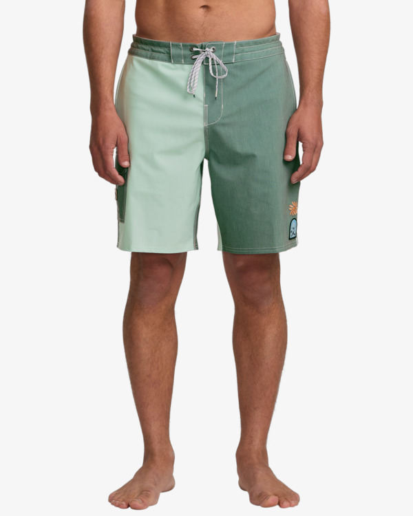 7 Sunshine 17.5" - Lo Tides Boardshorts für Männer Grün 24A081529 Billabong