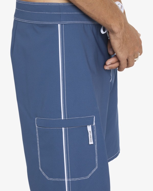 9 Piped Pro - Boardshort voor Heren Pink 24A081622 Billabong