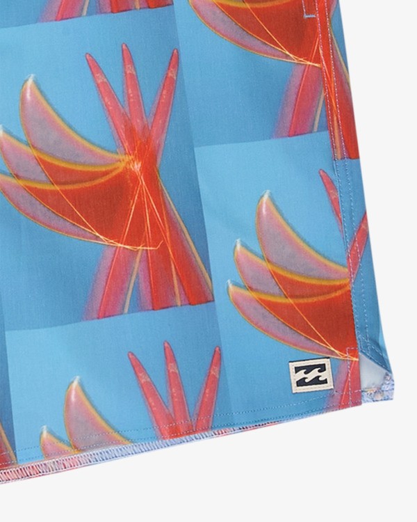 2 Russel Spencer Good Times Gallery Low Tide - Boardshorts/Cal&ccedil;&otilde;es de banho para Homem Pink 24A081630 Billabong