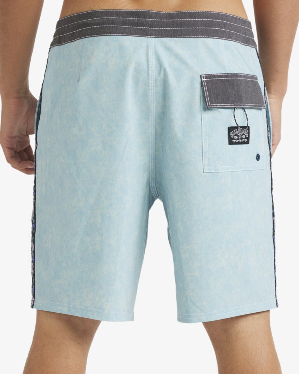 6 Occy 18.5" - Boardshort Lo Tides da uomo Blue 24A082505 Billabong