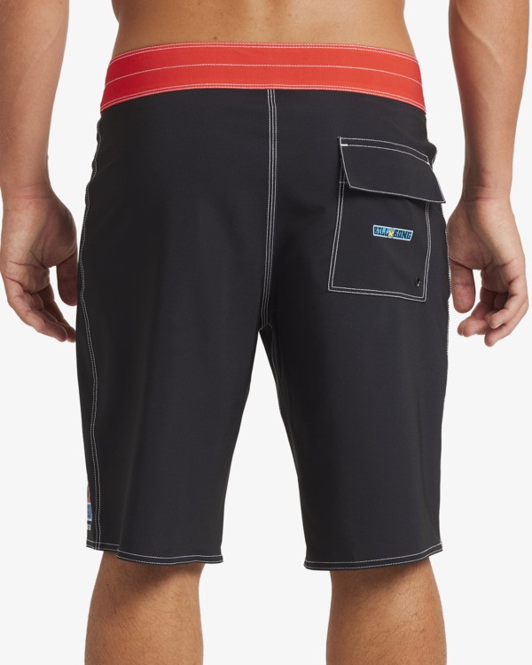 6 Wizard Pro 20" - Boardshort für Heren Black 24A084570 Billabong