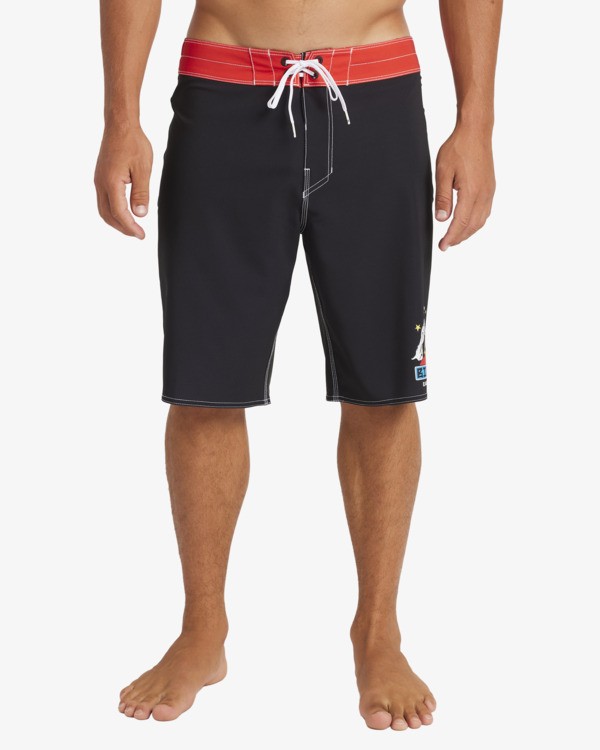 2 Wizard Pro 20" - Boardshort für Heren Black 24A084570 Billabong