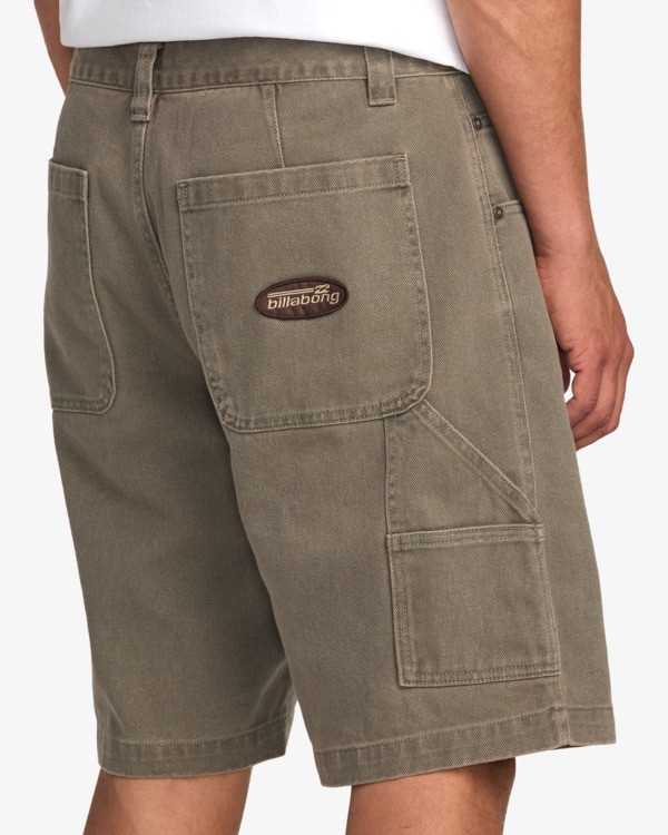 9 Bad Dog Workwear 21" Brown 24A091500 Billabong