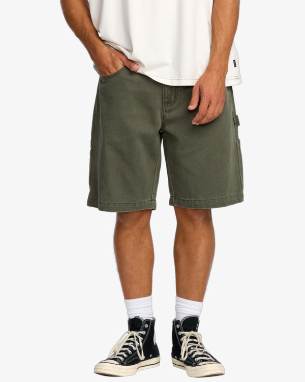 1 Bad Dog Workwear 21" - Denim Shorts for Men Blue 24A091500 Billabong