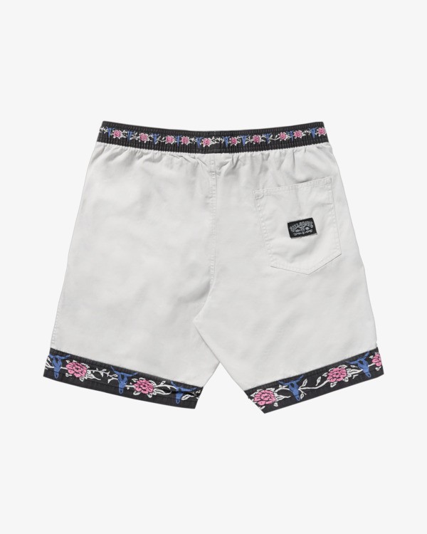 4 Occy Short Larry - Walkshort con vita elastica da uomo Gray 24A102500 Billabong