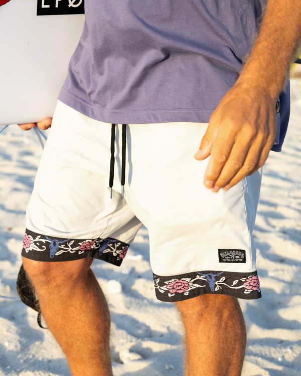 0 Occy Short Larry - Walkshort met elastische taille voor Heren Gray 24A102500 Billabong