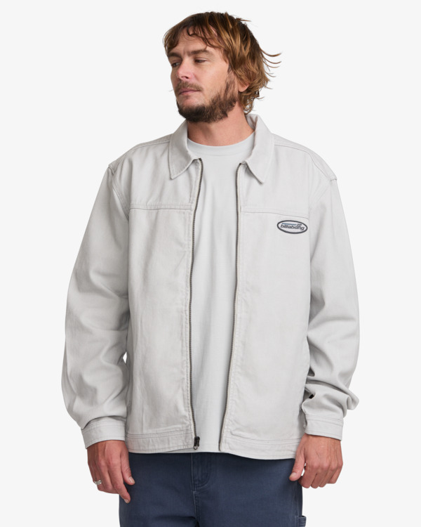 0 Bad Dog - Harrington-Jacke für Männer Grau 24A151500 Billabong