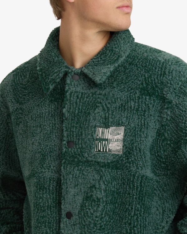 1 Salinity Now - Fleece Jacket para Homem Verde 24A164500 Billabong