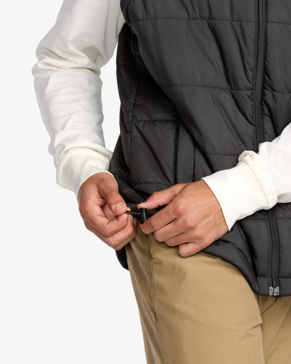 4 Journey - Gilet léger matelassé pour Homme Noir 24A183500 Billabong