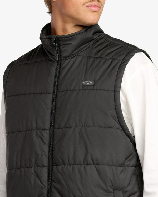 5 Journey - Gilet léger matelassé pour Homme Noir 24A183500 Billabong