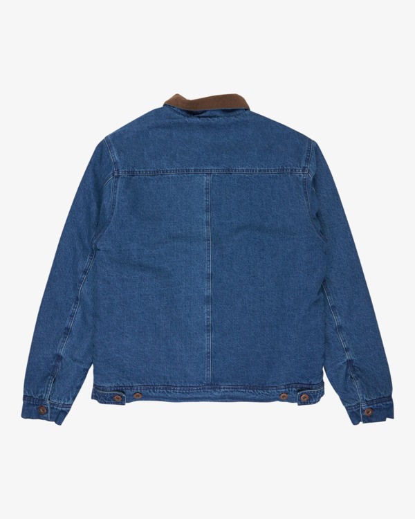 6 Gaucho 73 - Sherpa Denim Jacket for Men Blue 24A214500 Billabong