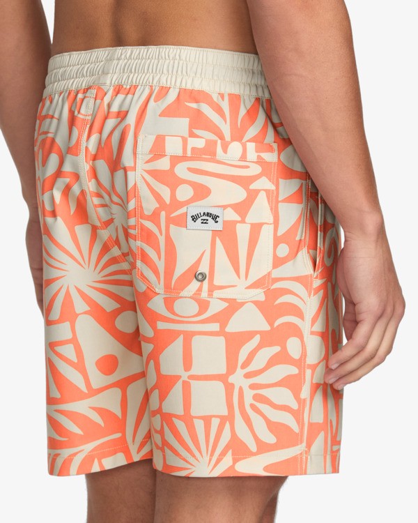 6 Good Times 16" - Short de bain pour Homme Orange 24A251501 Billabong