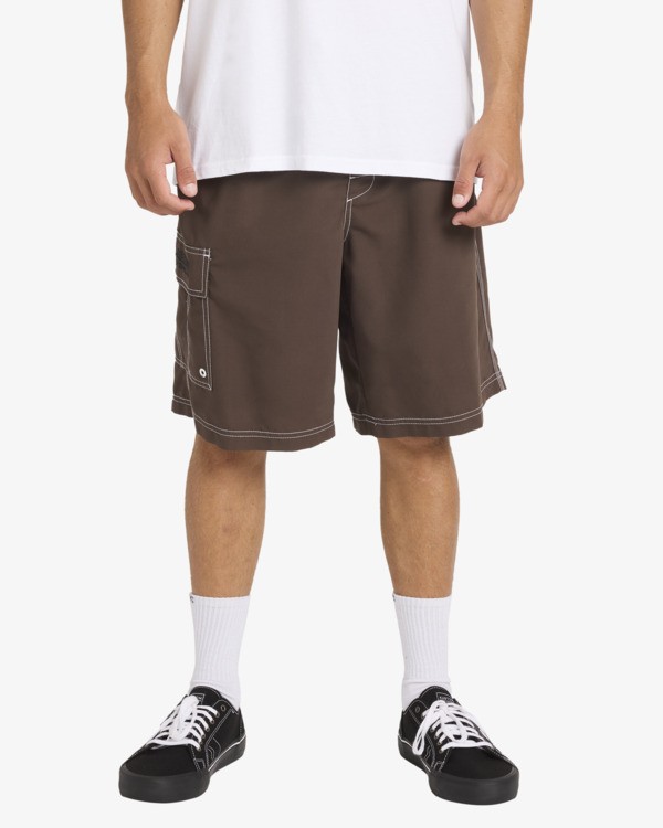 2 Throw On - Board Shorts for Men Brown 24A253573 Billabong