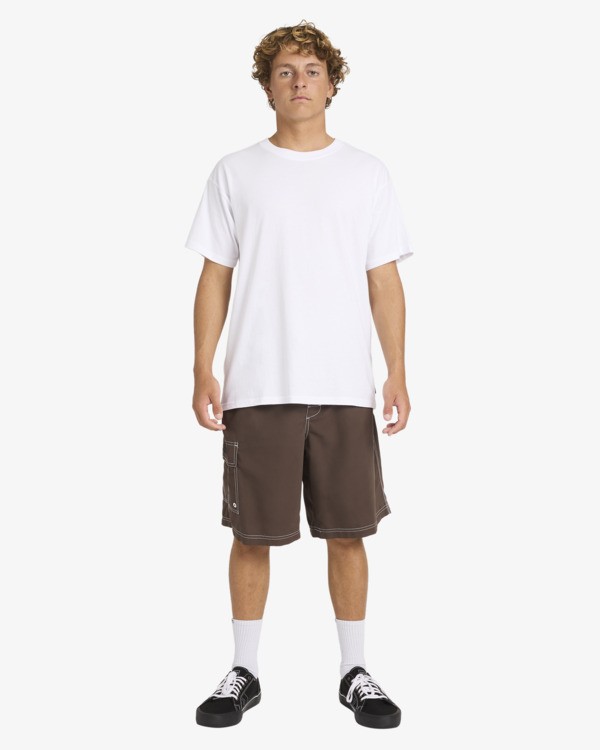4 Throw On - Board Shorts for Men Brown 24A253573 Billabong