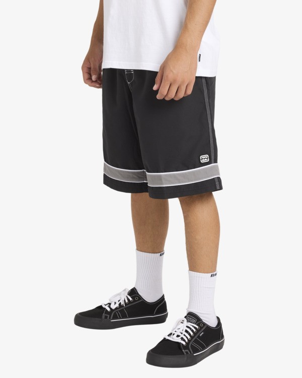 7 Throw Ons 2.0 21" - Swim Shorts for Men Black 24A253574 Billabong