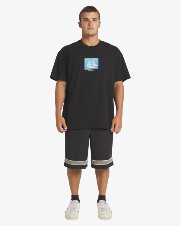2 Throw Ons 2.0 21" - Schwimmshorts für Männer Schwarz 24A253574 Billabong