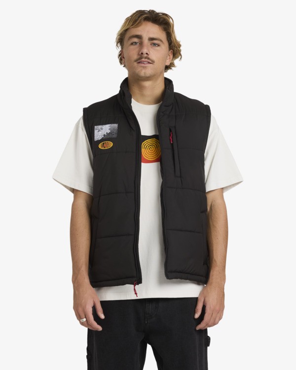 0 Otis Canvas - Gilet à col roulé zippé pour Homme  24A313573 Billabong