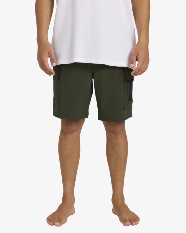 0 Surftrek Cargo Hybrid - 18" Cargo Hybrid Shorts for Men  24A322501 Billabong